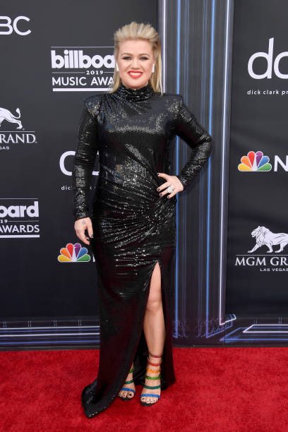 Kelly Clarkson en la Red Carpet de los Billboard Music Awards 2019