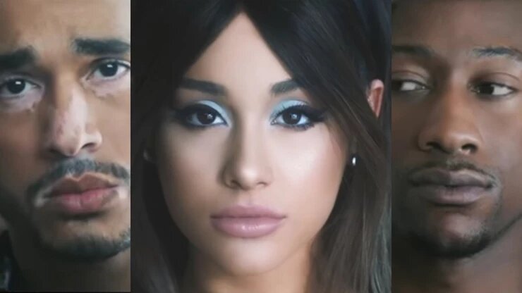 Ariana Grande y Social House en el videoclip de Boyfriend
