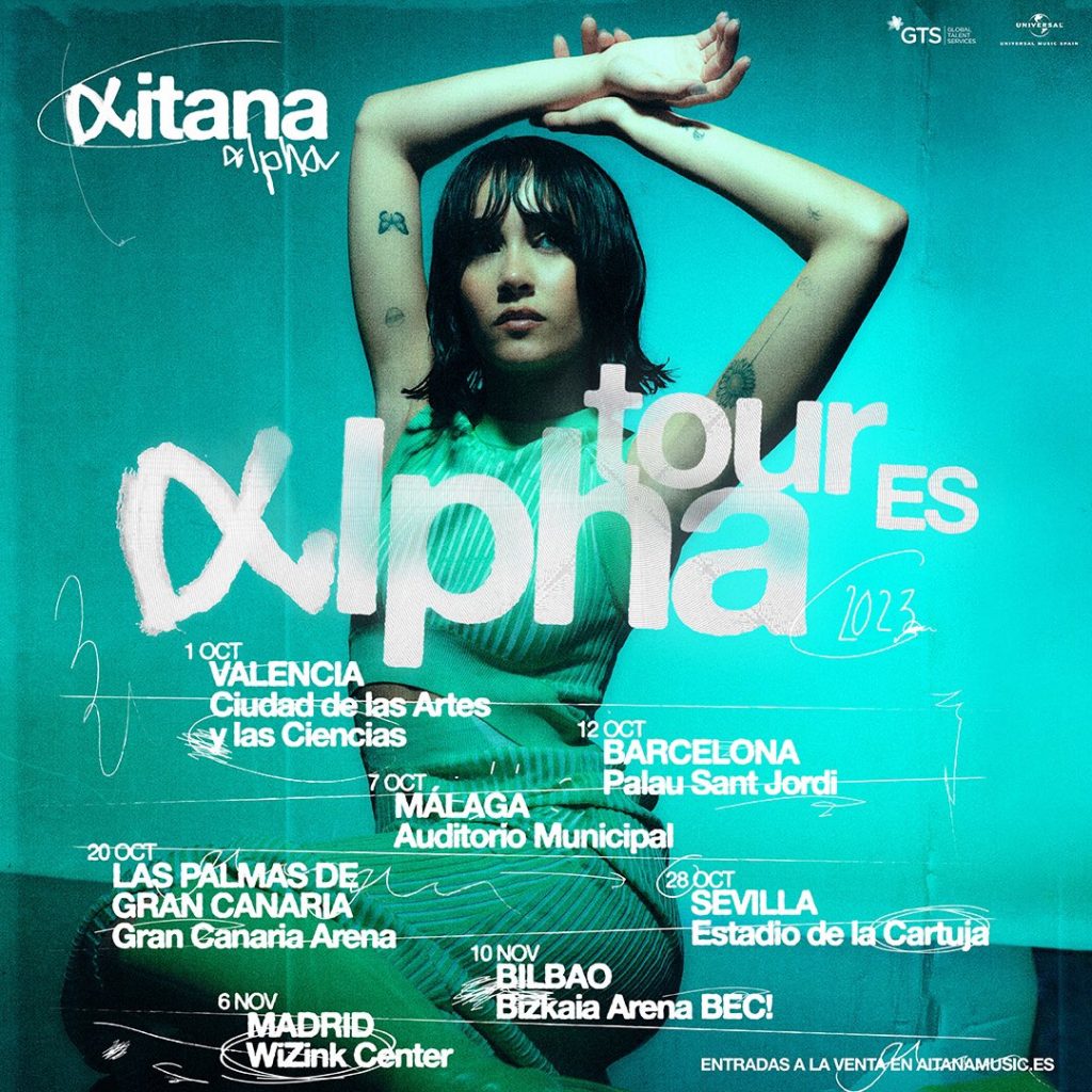 Aitana Poster Alpha Tour Fechas España