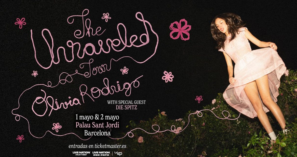 Olivia Rodrigo The Unraveled Tour Poster